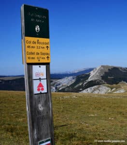 Au sommet du But Sapiau -Vercors