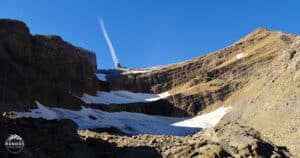 Le Taillon vu depuis le col des Sarradets