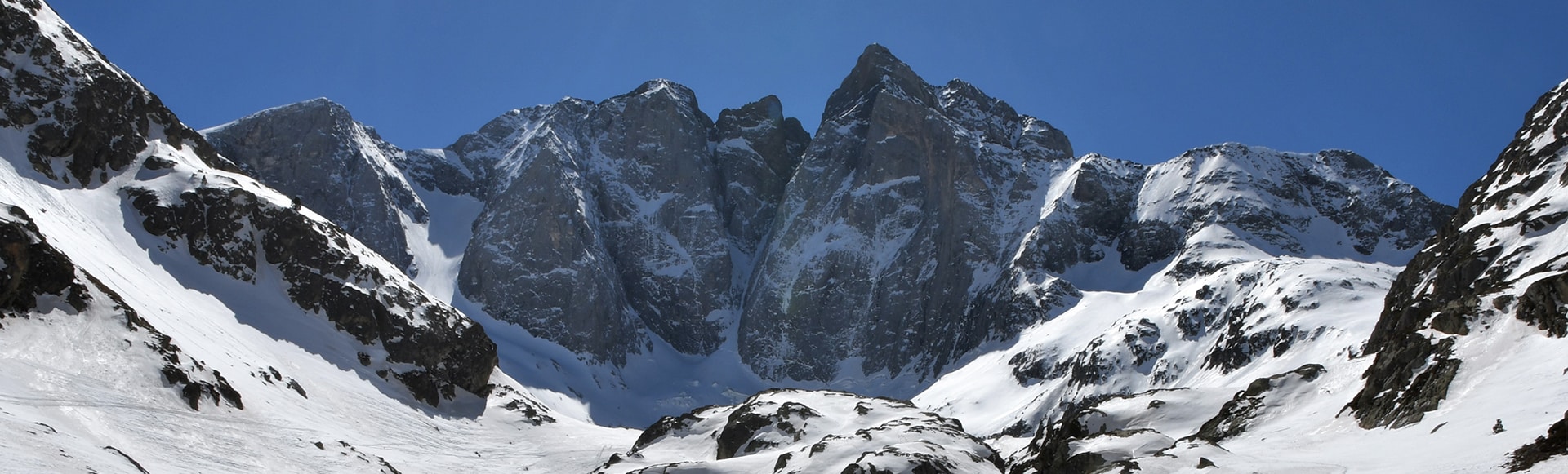 La face Nord du Vignemale depuis les Oulettes de Gaube