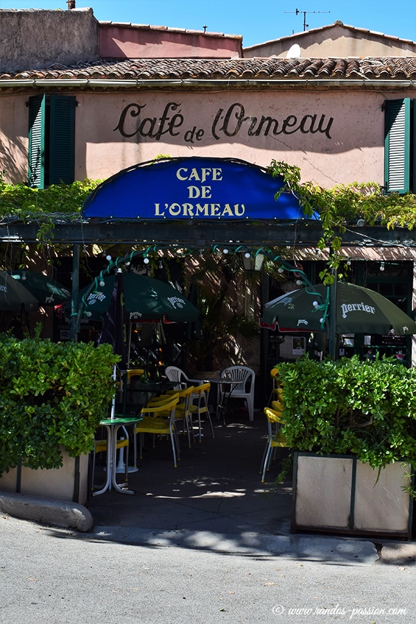 Café de l'Ormeau à Ramatuelle