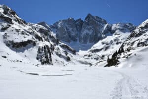 Randonnée au lac de Gaube et au refuge des Oulettes de Gaube en hiver