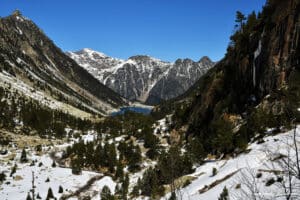 Vue sur le lac de Gaube - Hautes-Pyrénées