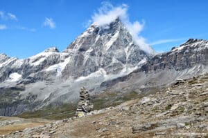 Le Cervin depuis le lac Goillet - Breuil-Cervinia