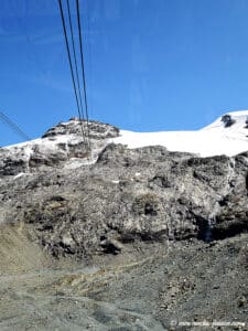Le téléphérique du plateau Rosa - Breuil-Cervinia