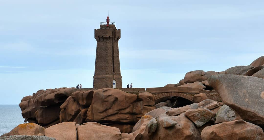 La côte de Granit Rose de Trégastel à Perros-Guirec