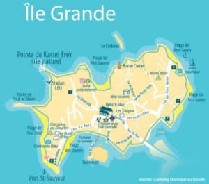 Carte île Grande
