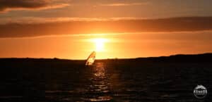 Coucher de soleil à l'île Grande