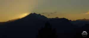 Coucher de soleil sur le Mont-Perdu