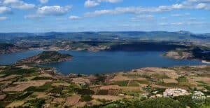 Lac du Salagou depuis le Mont Liausson