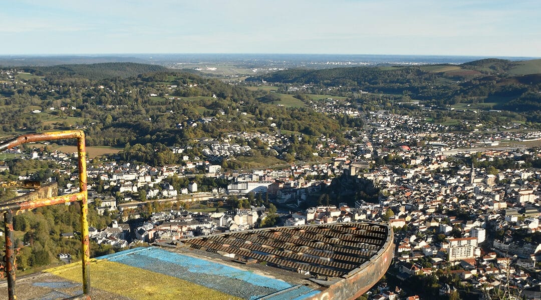 Le Béout: vue panoramique sur Lourdes