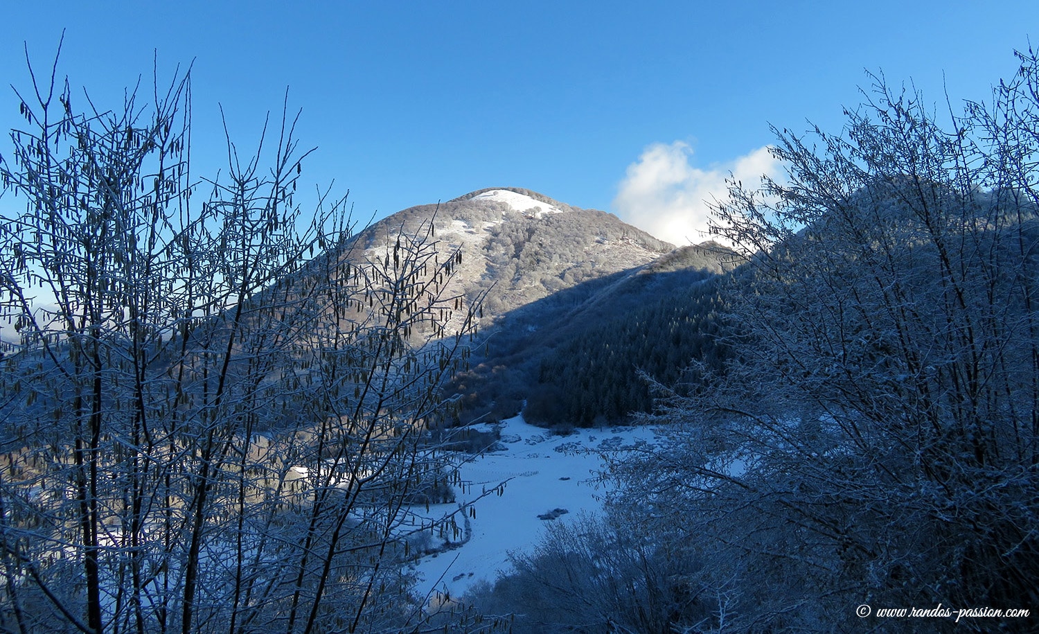 Vue sur le pic d'Arneille - Baronnies