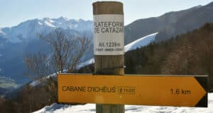 Plateforme de Catazar en vallée d'Aspe