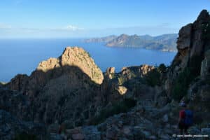 Le sentier des muletiers Calanques de Piana - Corse