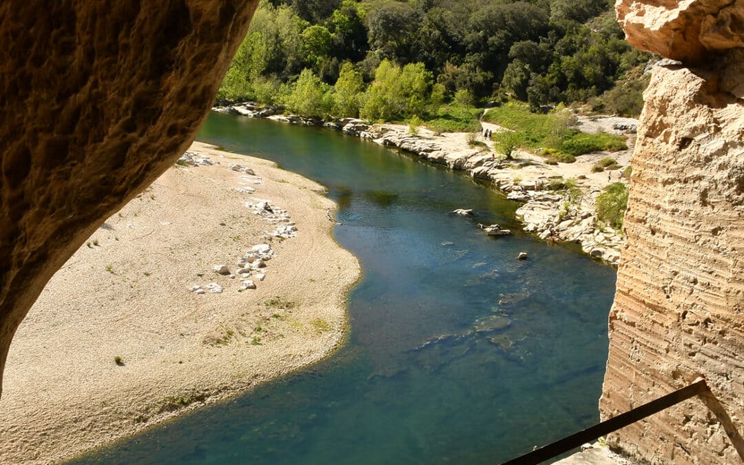 Les gorges du Gardon et la Baume Saint-Vérédème en boucle depuis Collias