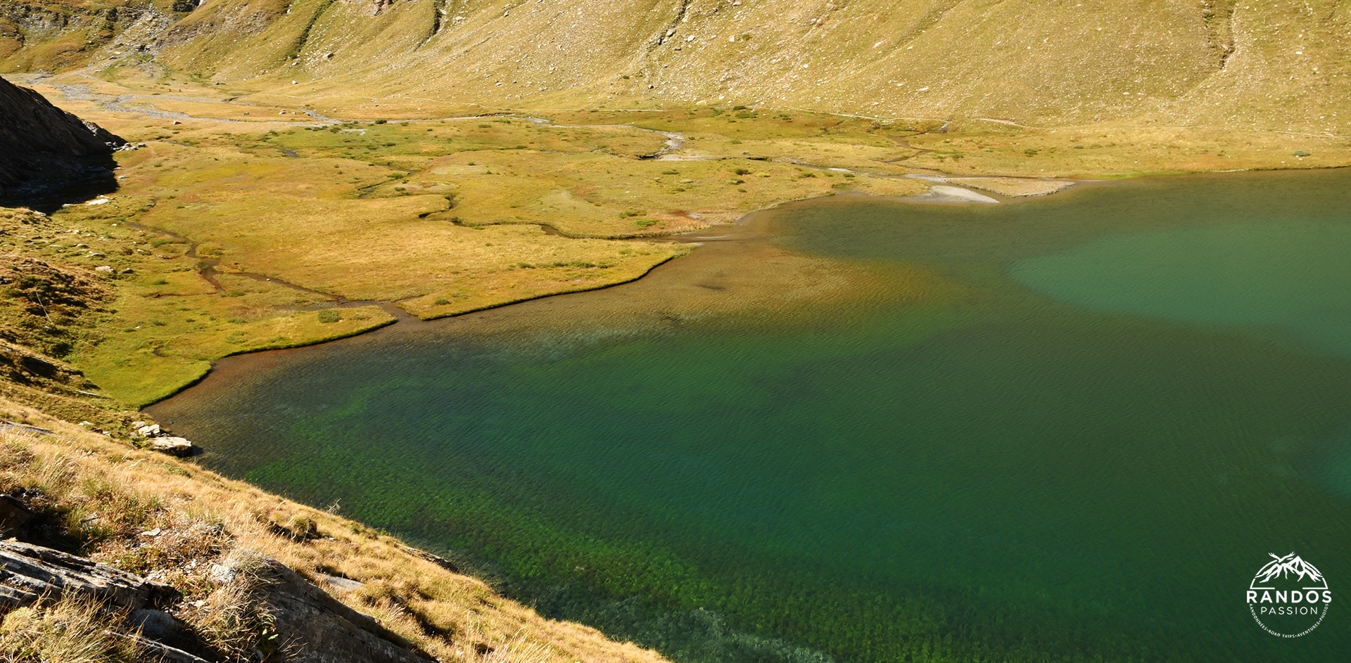 Le lac Égorgéou est l'un des plus beaux du Queyras