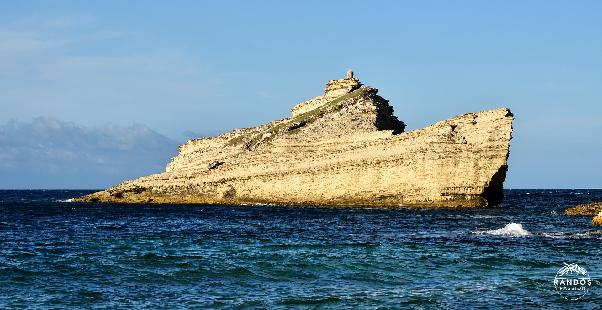 L'île Saint-Antoine ; le "gouvernail de la Corse