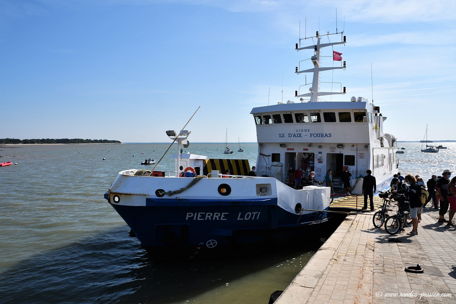 La navette de l'île d'Aix