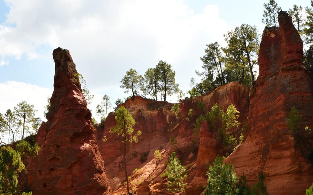 Le sentier des Ocres de Roussillon