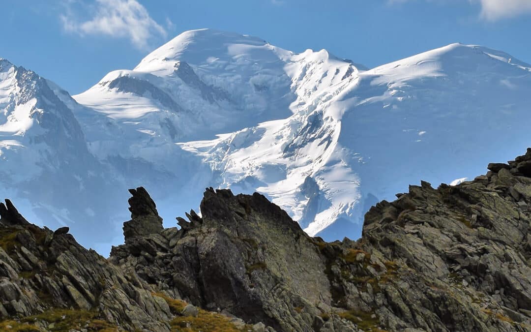 Le Mont-Blanc vu du Brévent