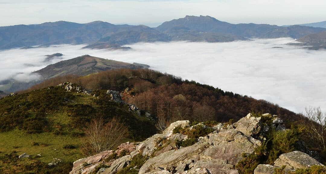 L’Ibanteli depuis le col de Lizarrieta