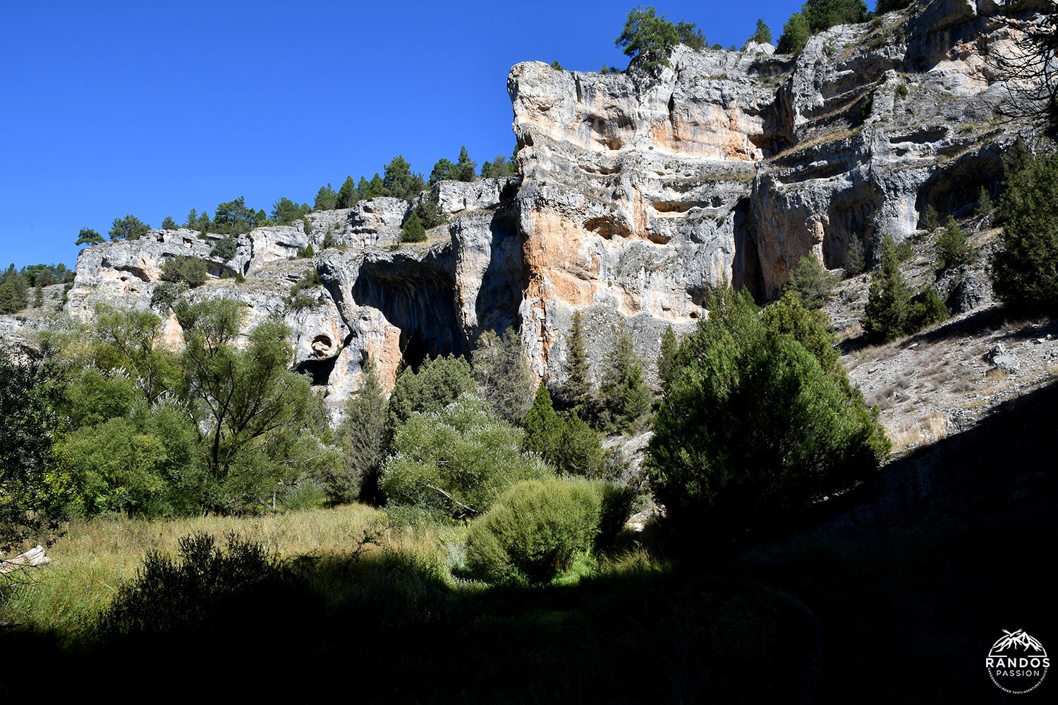 Randonnée dans le canyon du Río Lobos