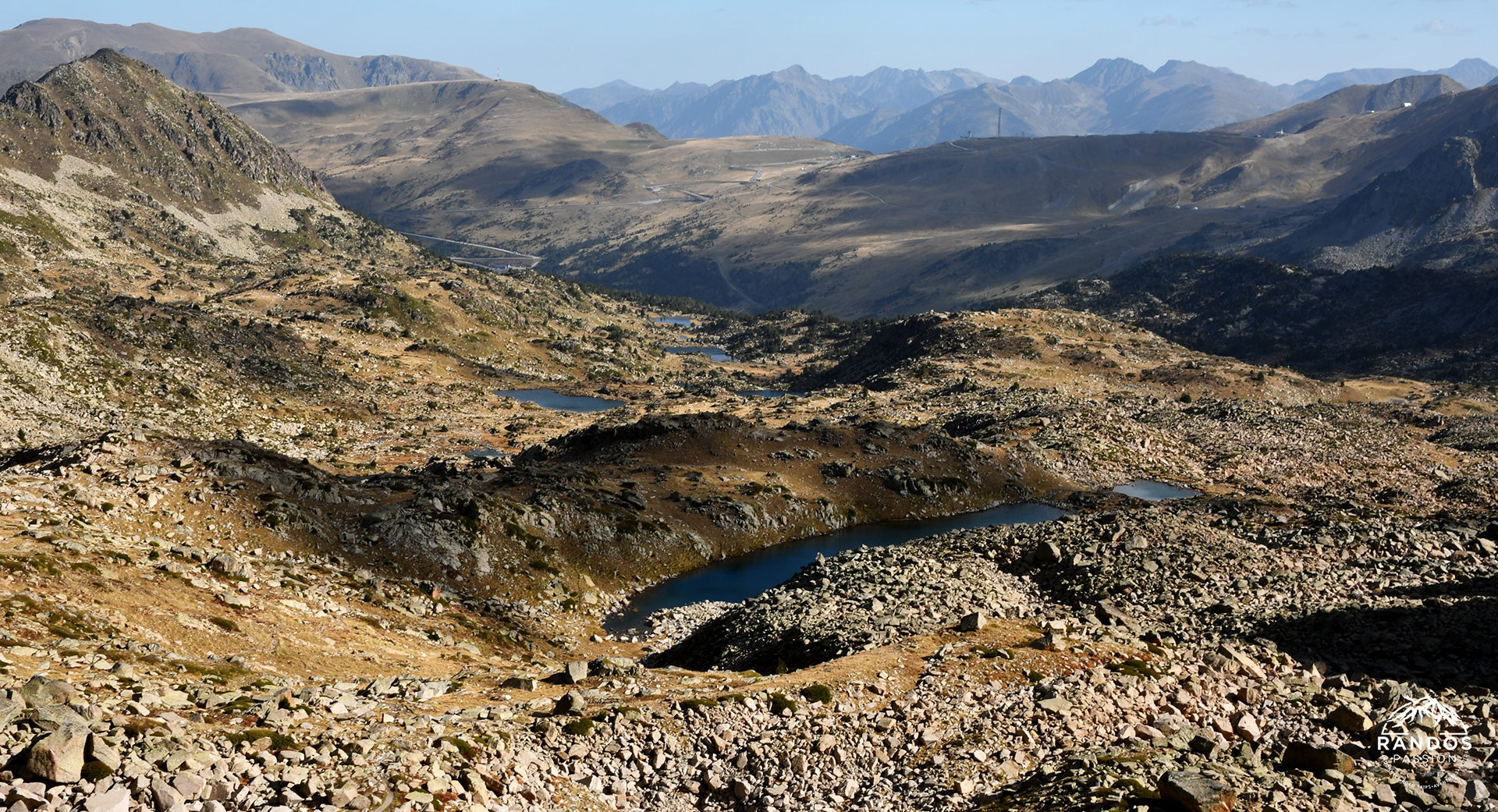 Le cirque des Pessons vu depuis la Collada de Pessons Le cirque des Pessons vu depuis la Collada de Pessons