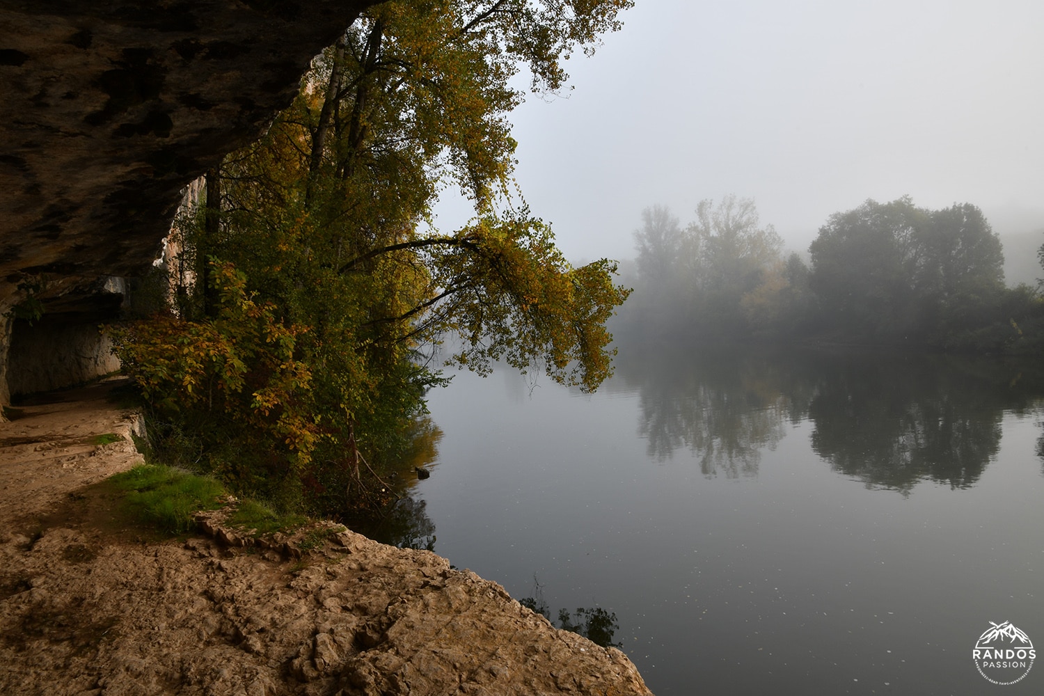 Le chemin de halage de Ganil et le Lot Le chemin de halage de Ganil