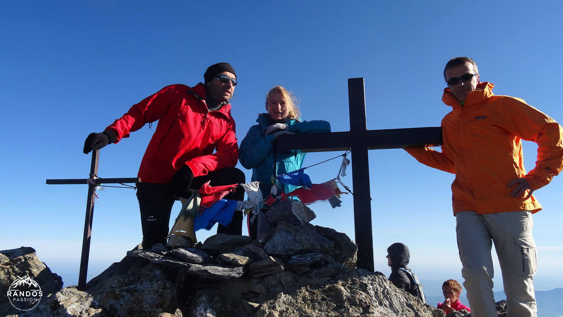 Au sommet du Mont Valier