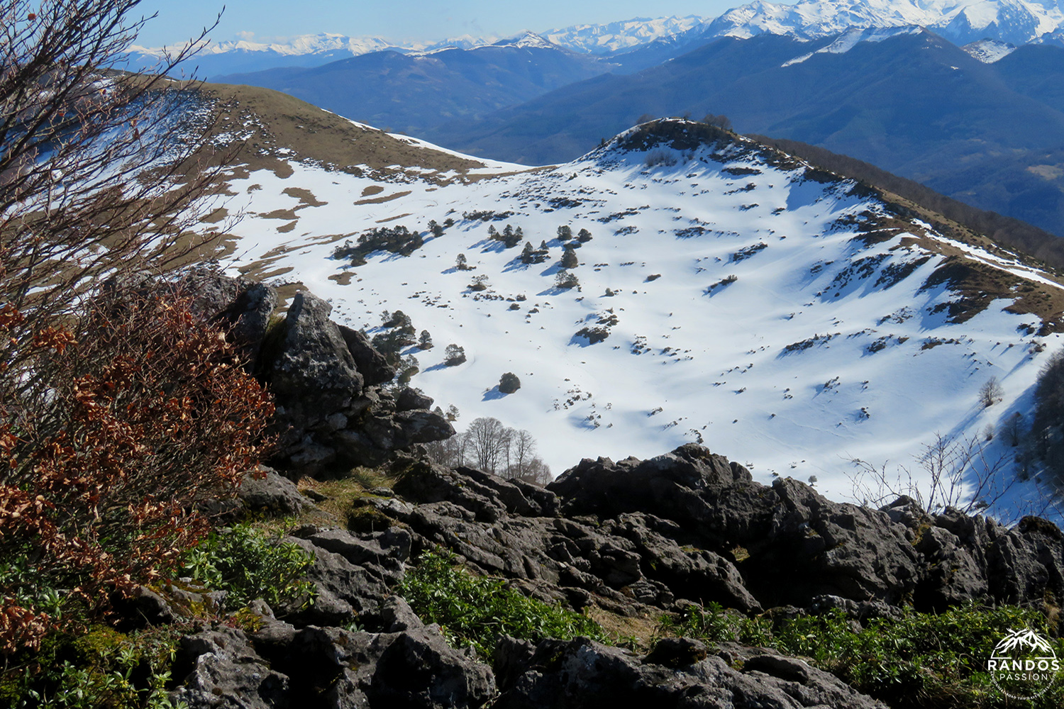 Au sommet du Pic de Paloumère Au sommet du Pic de Paloumère