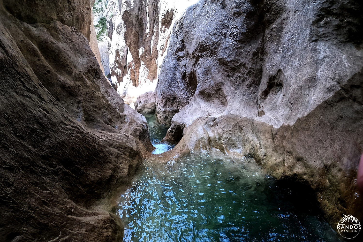 Canyoning en Aragon en Sierra de Guara - Gorgas Negras Canyoning en Sierra de Guara - Gorgas Negras
