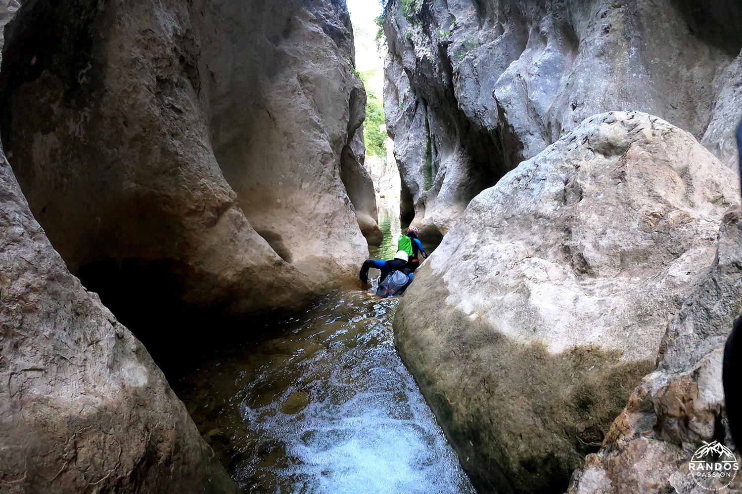 Canyoning en Sierra de Guara à Gorgas Negras Canyoning en Sierra de Guara à Gorgas Negras