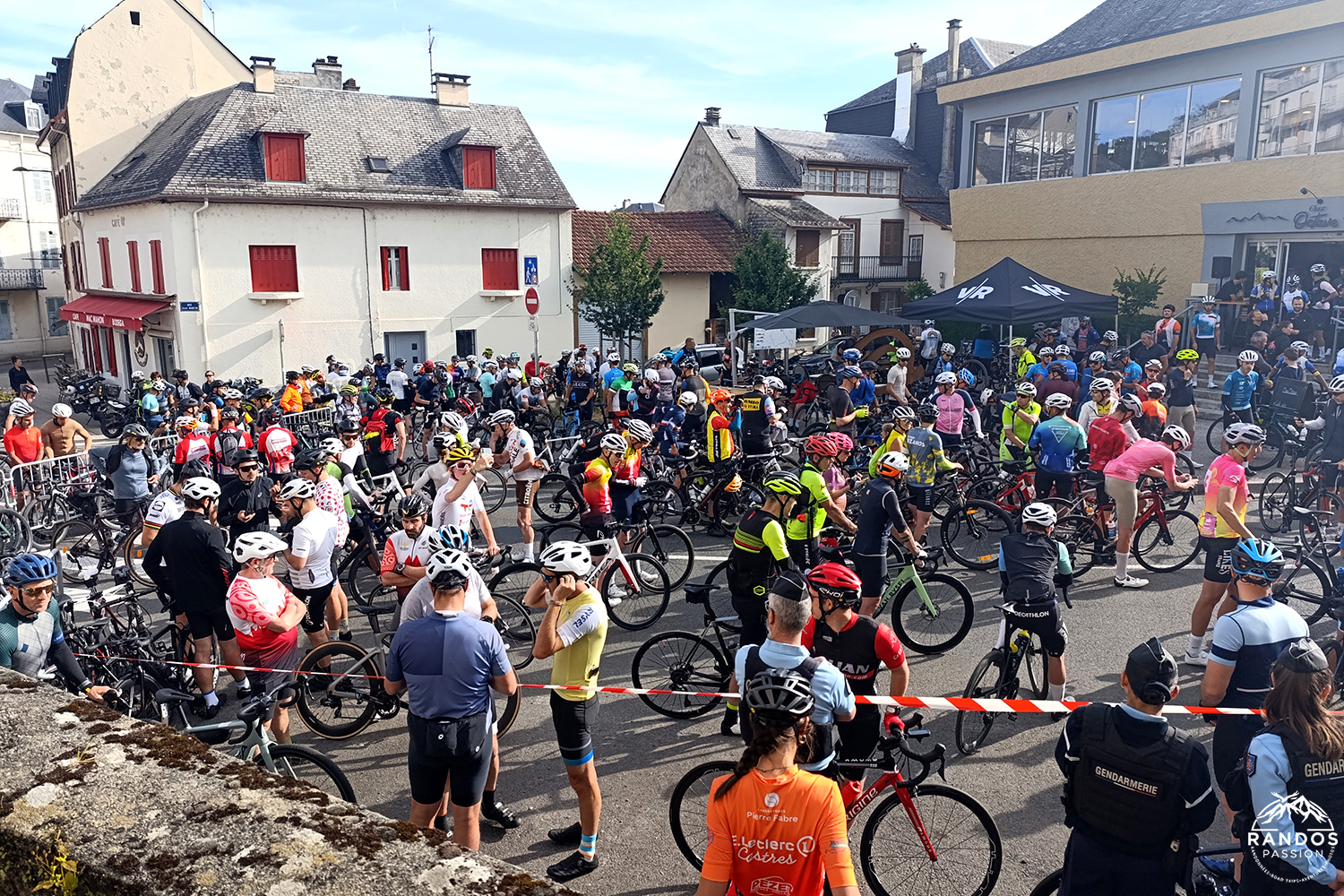 Départ de la montée du géant du Tourmalet 2026 Départ de la montée du géant du Tourmalet 2026